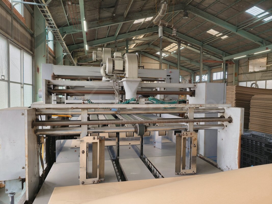 Saito auto folder gluer FGR-9N year 1997